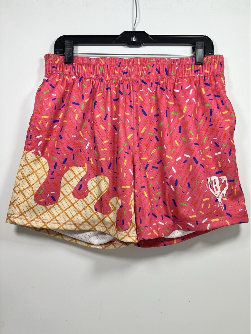 Baseball Lifestyle 101 Men’s Ice Cream Shorts M Medium EUC Pink